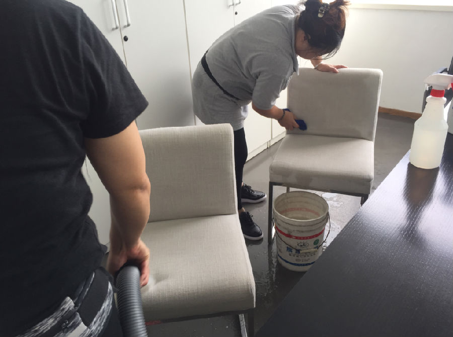 礼泉县沙发清洗案例